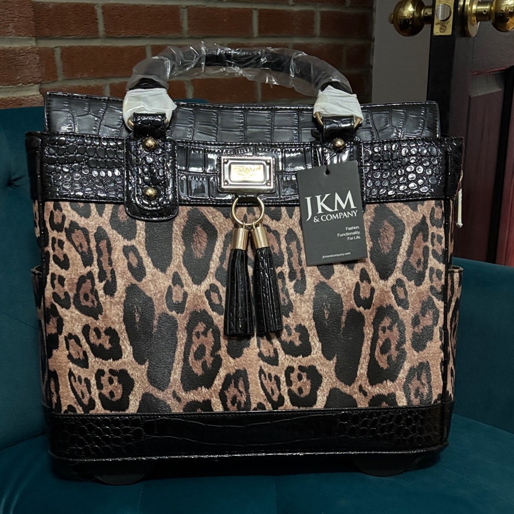 JKM & Company Rolling Laptop Bag